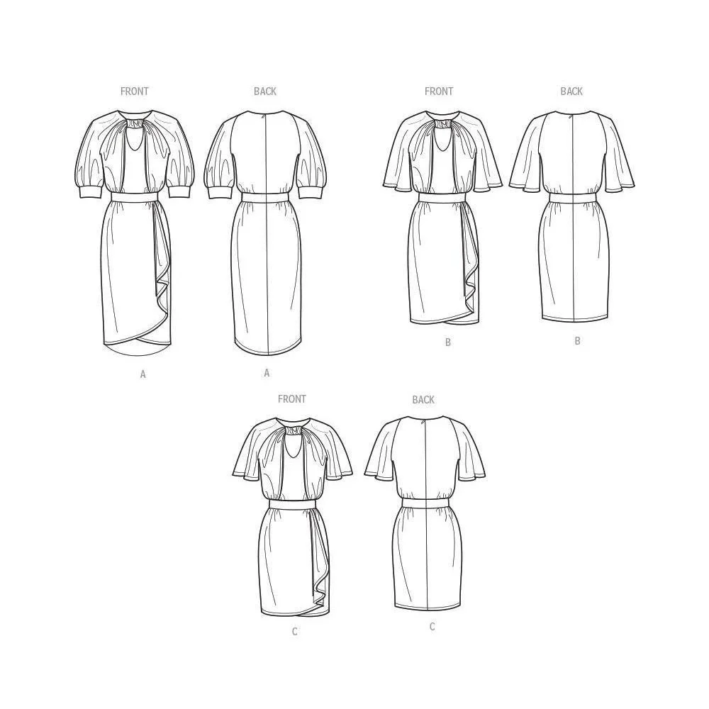 Simplicity dress features